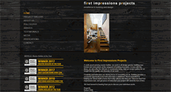 Desktop Screenshot of firstimpressionsprojects.com.au